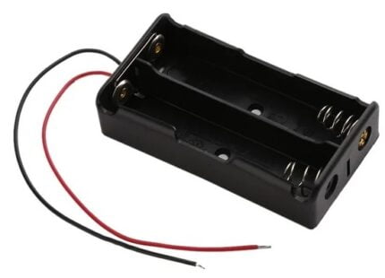 PORTA PILA PARA BATERIA 18650X2 PARALELO