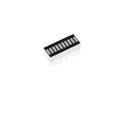 BARRA DE LUZ LED DE SEGMENTO DIGITAL DE 10 REJILLAS B10BRYGB