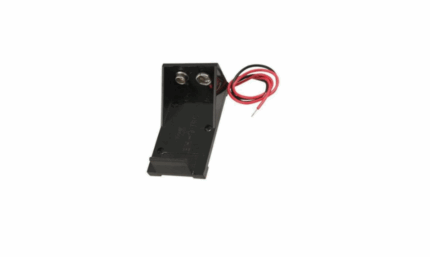 PORTA PILA CON CABLE 9V
