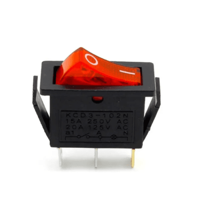 INTERRUPTOR GRANDE 3PIN 2POSICIONES NEON