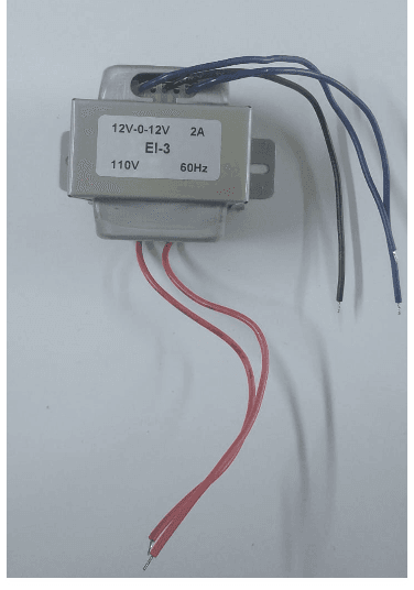 TRANSFORMADOR 12V-0-12V 2A 110V